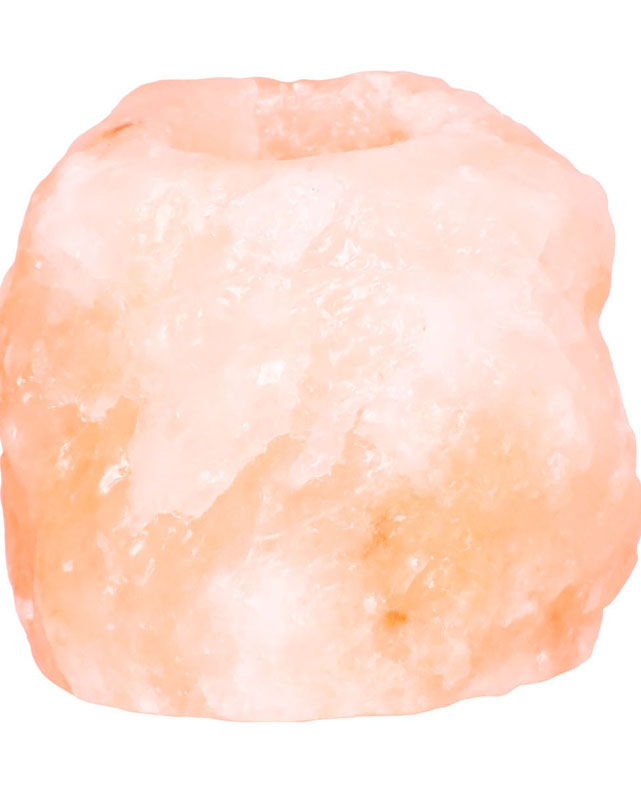 Himalayan Salt T-Light Candle Holder