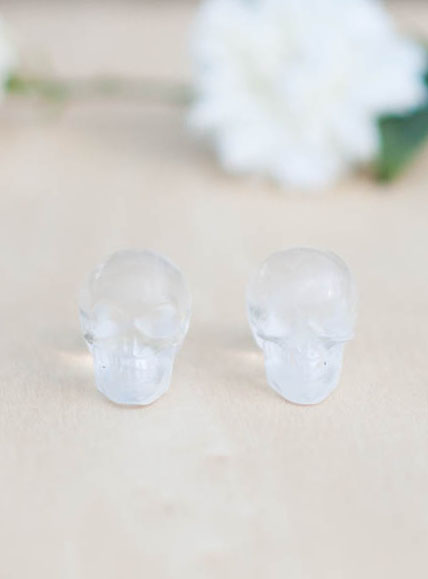 Clear Quartz Skull - small