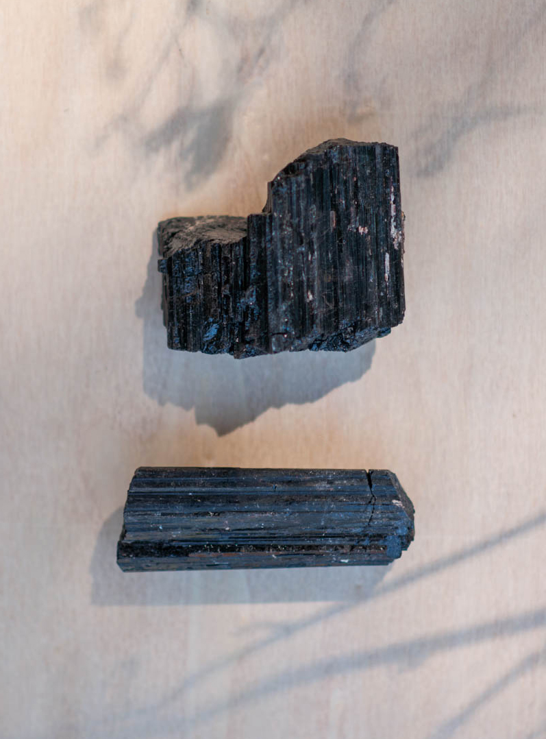 Raw Black Tourmaline - large