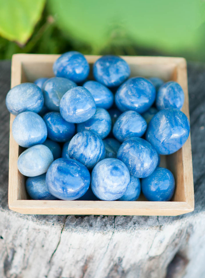 Tumbled Blue Aventurine