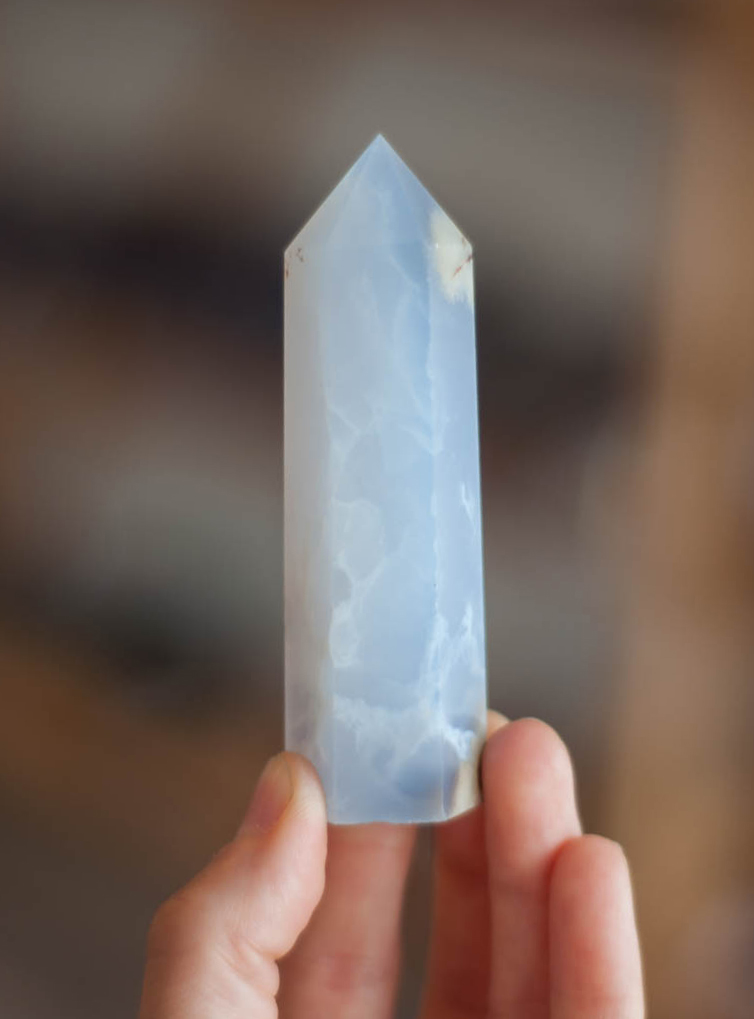 Blue Chalcedony Tower