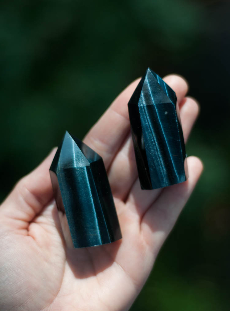 Blue Tiger Eye Tower