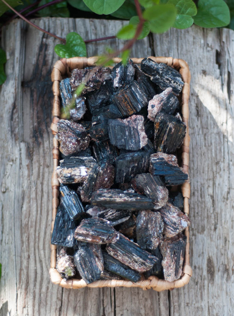 Raw Black Tourmaline - medium