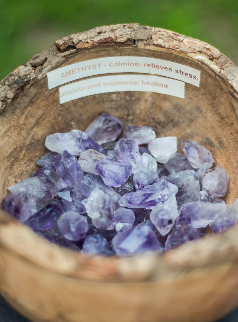 Raw Amethyst Point - medium