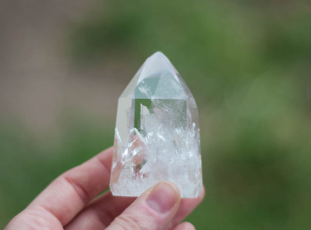 Clear Quartz Tower wide