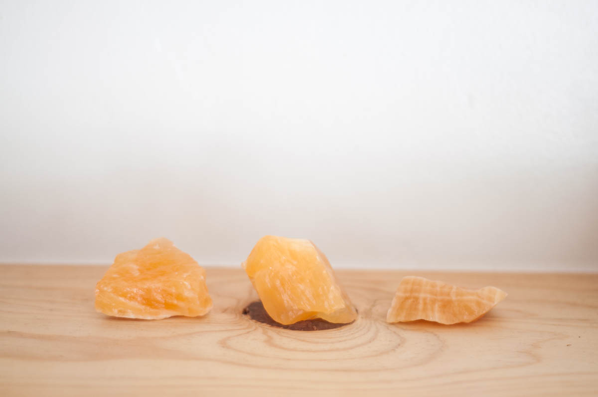 Raw Orange Calcite