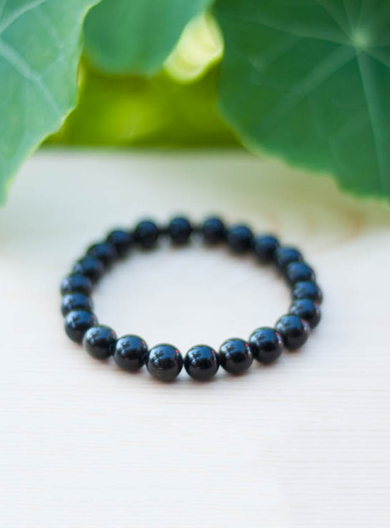 Golden Sheen Obsidian Bracelet