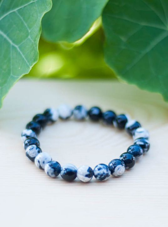 Orca Agate Bracelet