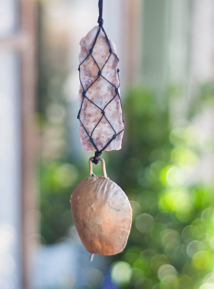 Upcycled Brecciated Jasper Bell