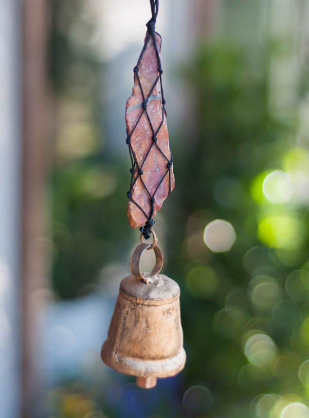 Upcycled Red Jasper Bell #3