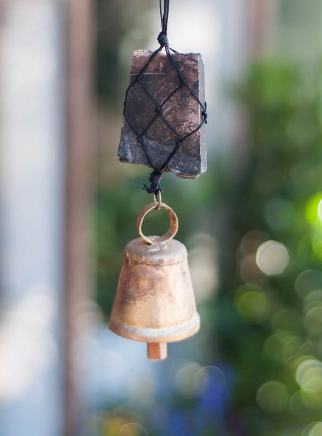 Upcycled Brown Jasper Bell #4