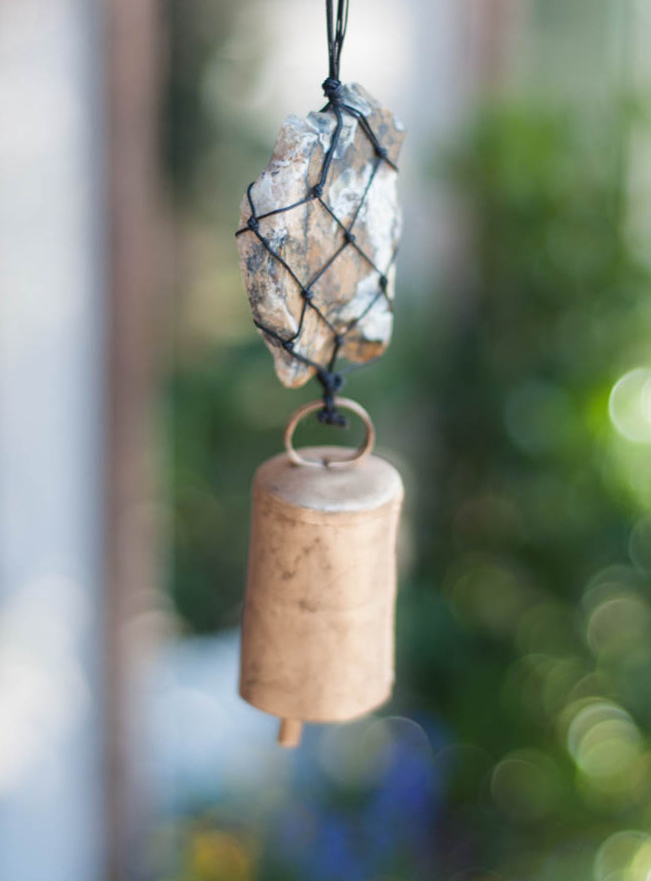 Upcycled Dendritic Jasper Bell #2