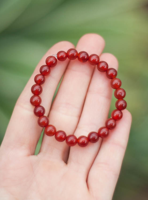 Carnelian Kids Bracelet 6mm