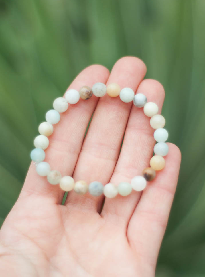 Amazonite Kids Bracelet 6mm