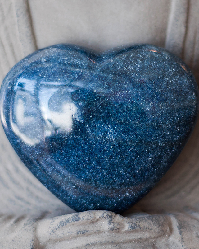 Lazulite Heart Large