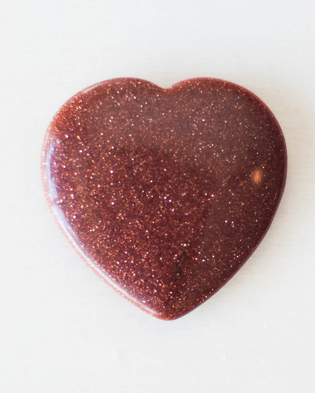 Goldstone Small Heart