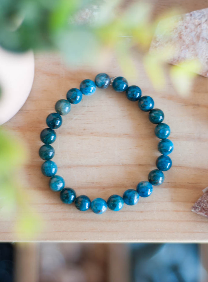 Blue Apatite Bracelet