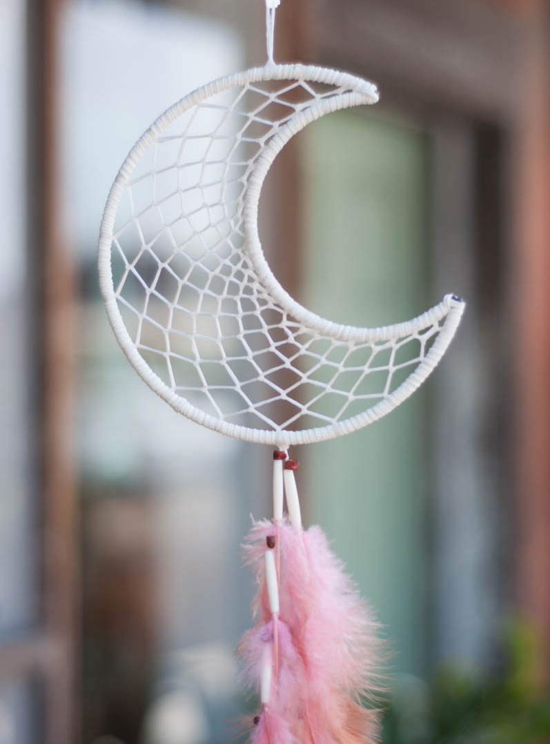 Red Jasper Moon Dreamcatcher