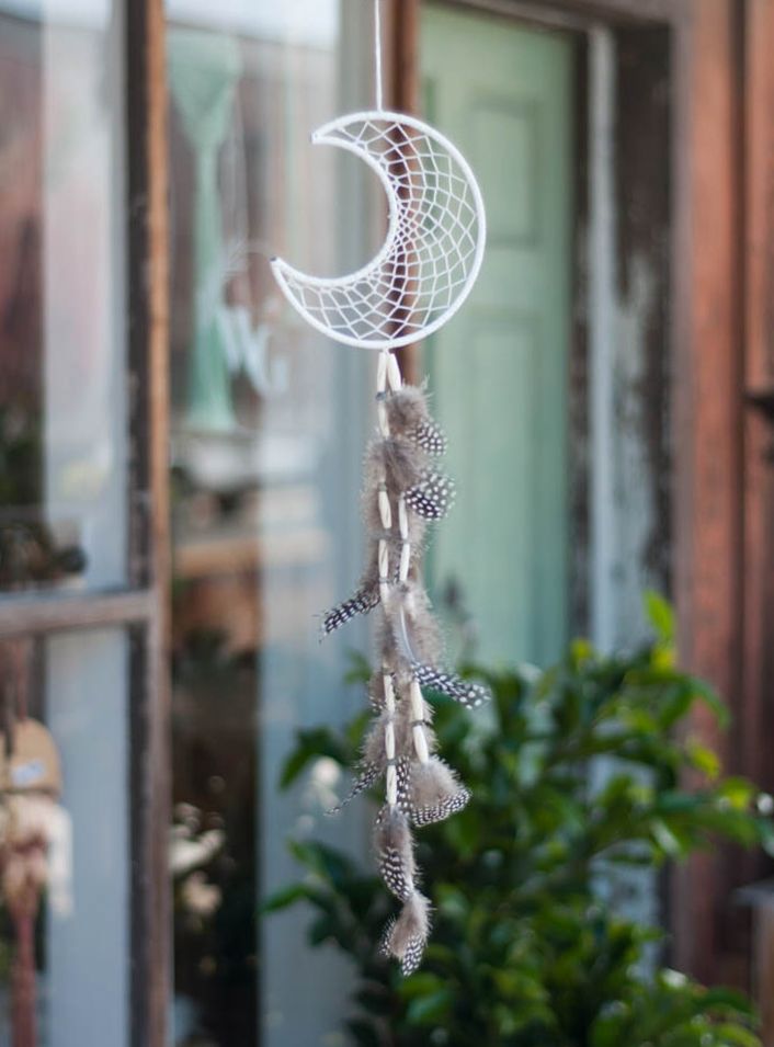 Labradorite Moon Dreamcatcher - spotted