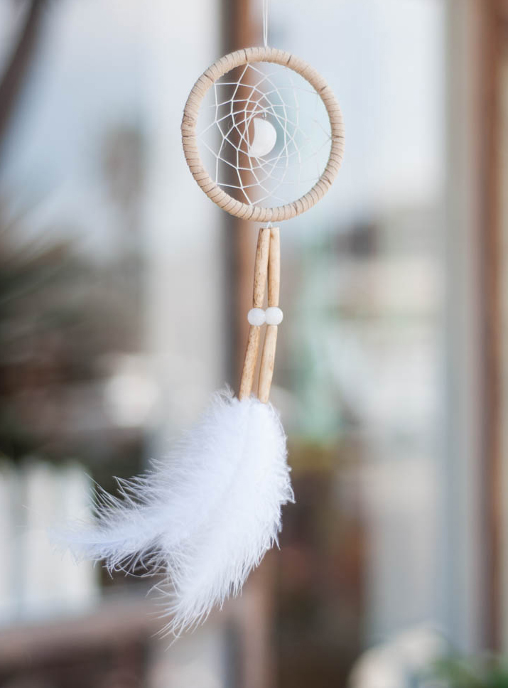 Clear Quartz Dreamcatcher - Feminine Energy