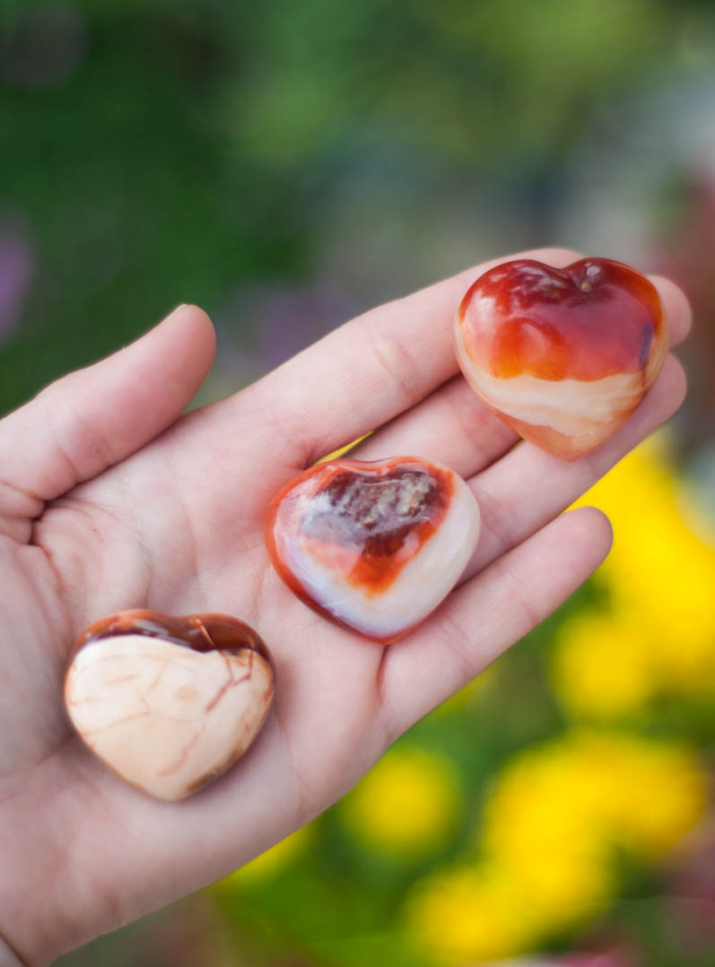 Carnelian Heart small