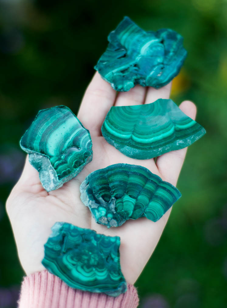 Malachite Slab - small