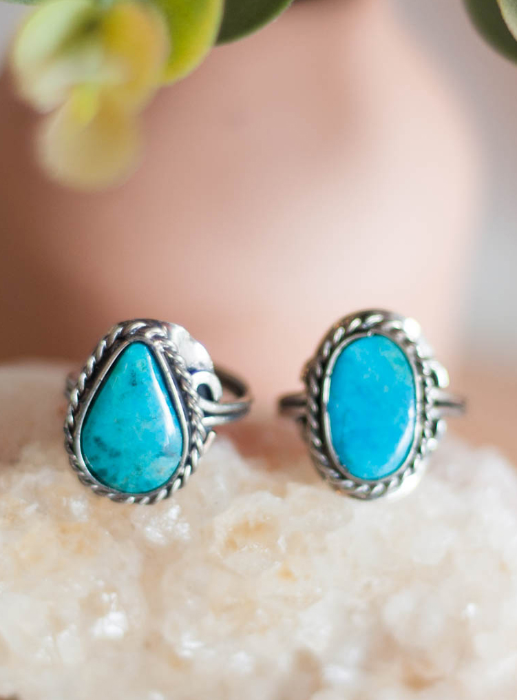 Amazonite Adjustable Ring