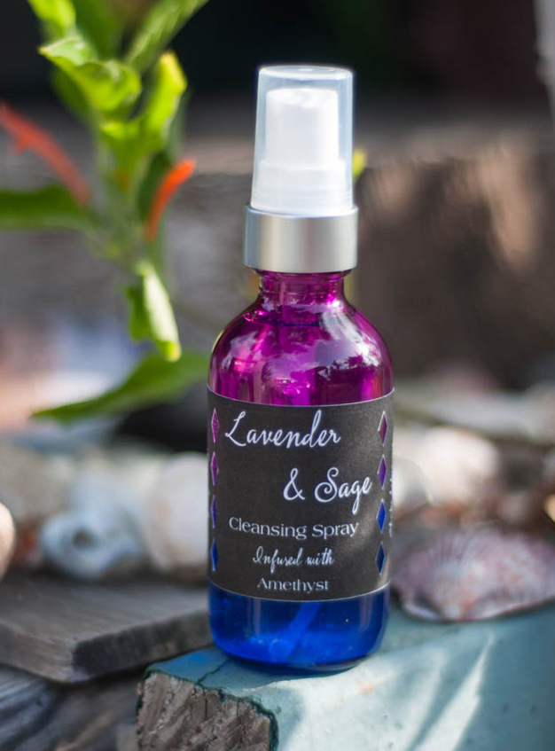 Lavender and Sage Cleansing Spray