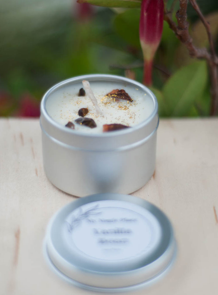 Vanilla Bean Tin Candle