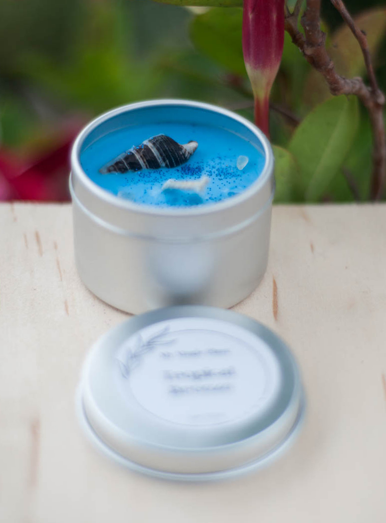 Tropical Breeze Tin Candle