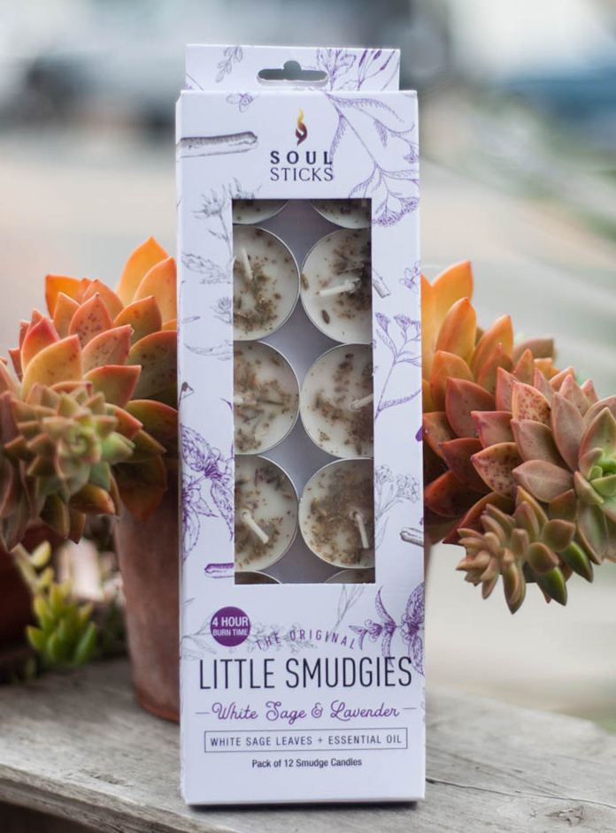 White Sage and Lavender Tealight Candle 12 Pack