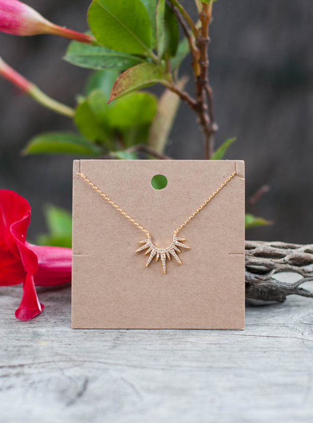 Shine Gold Dipped Pendant