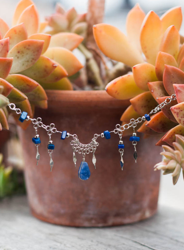 Sodalite Anklet
