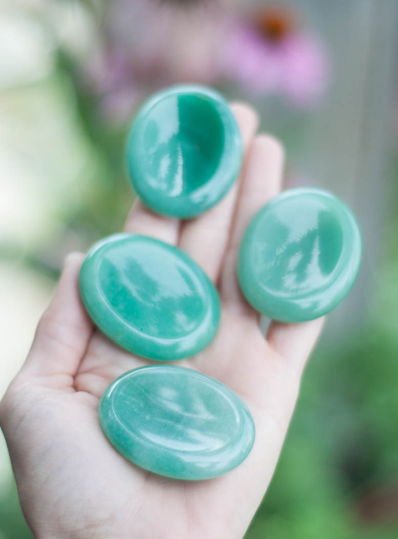 Green Aventurine Worry Stone