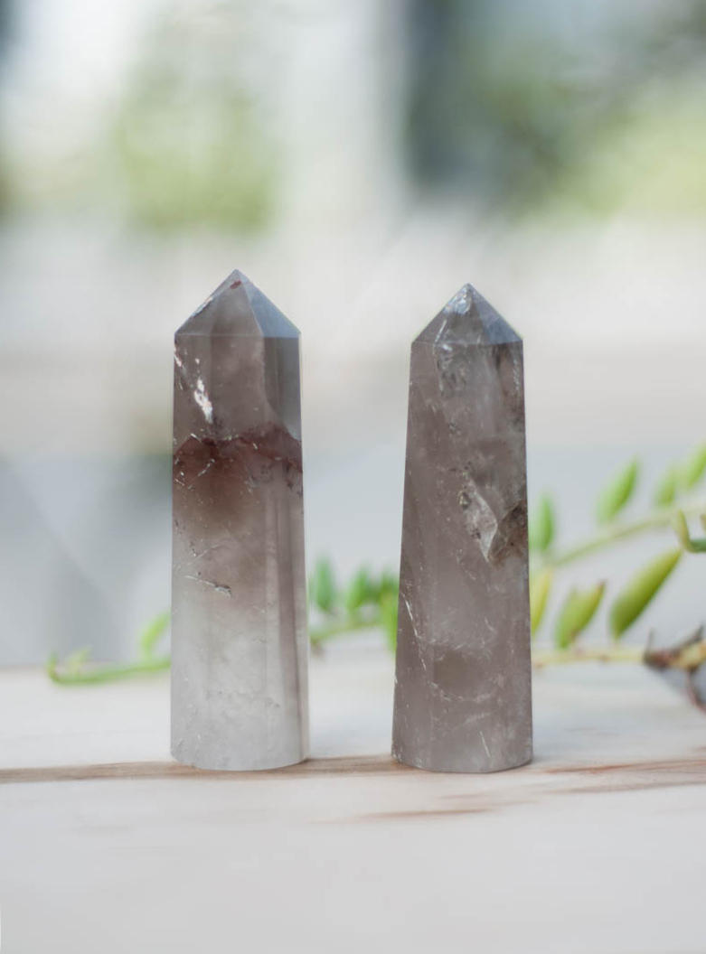 Smoky Quartz Generator - tall