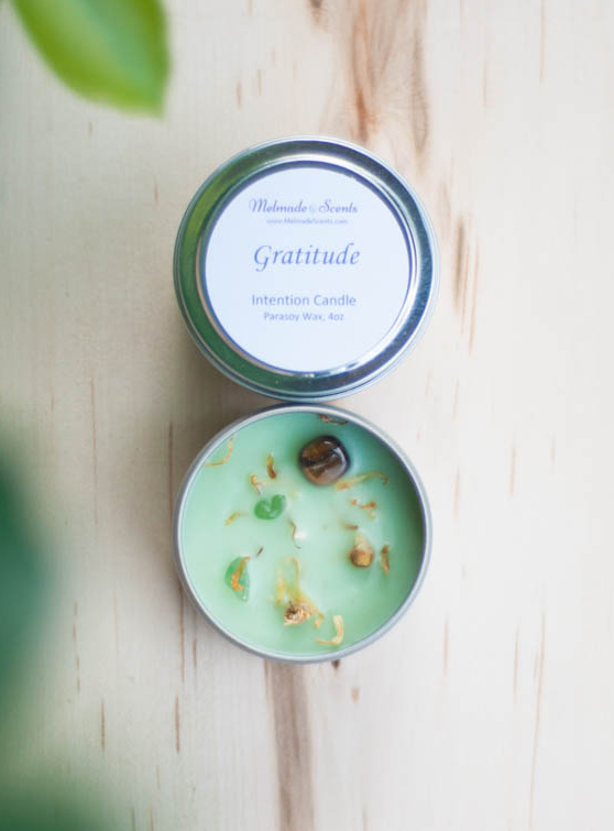 Gratitude Intension Candle