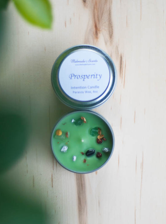 Prosperity Intension Candle Candles & Candle Holders Village Rock Shop