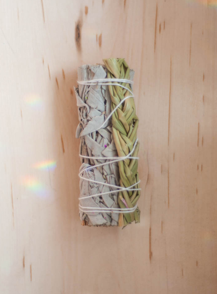 Sage and Sweetgrass Smudging Bundle
