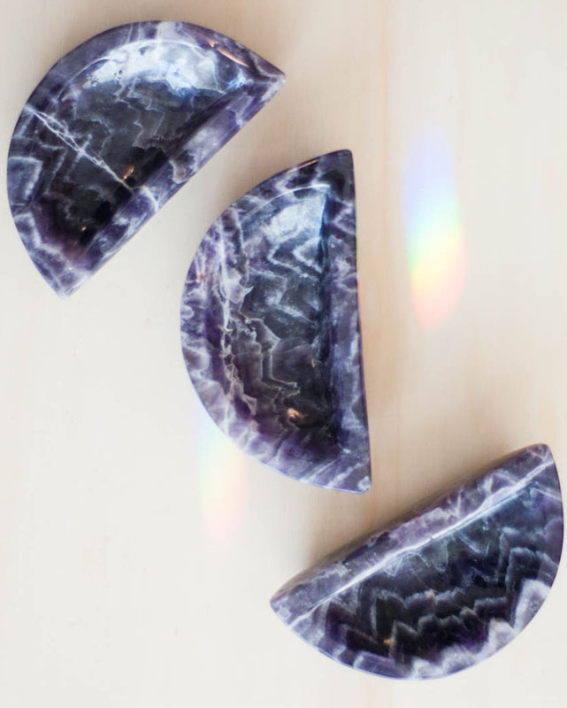 Amethyst Moon Bowl