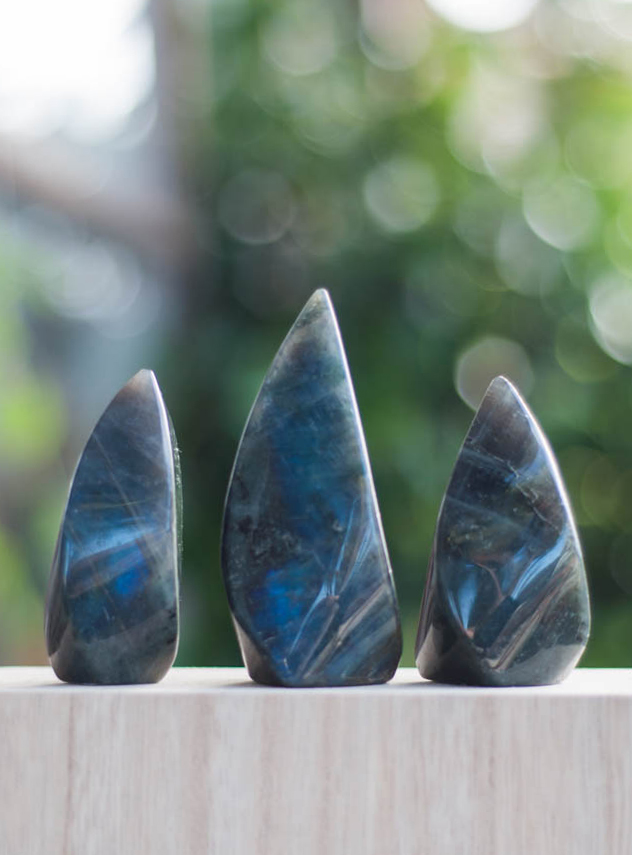 Labradorite Wave Tower