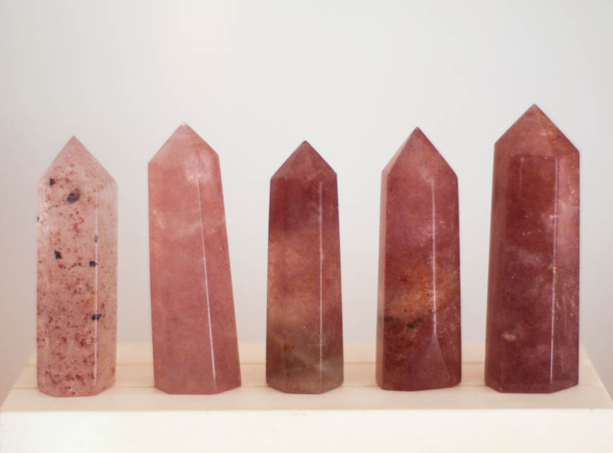 Strawberry Quartz Tower