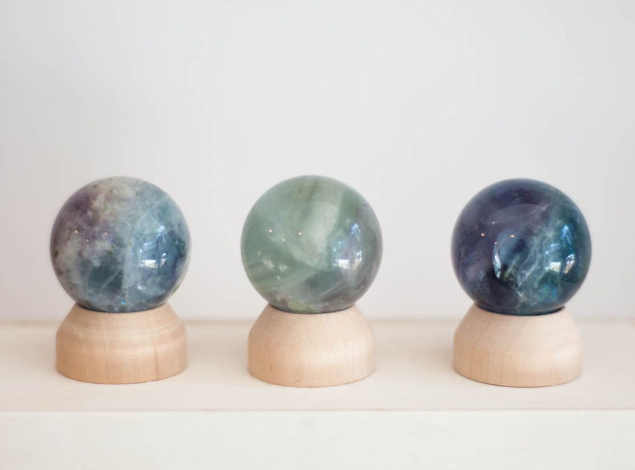 Fluorite Sphere 1.25 inches