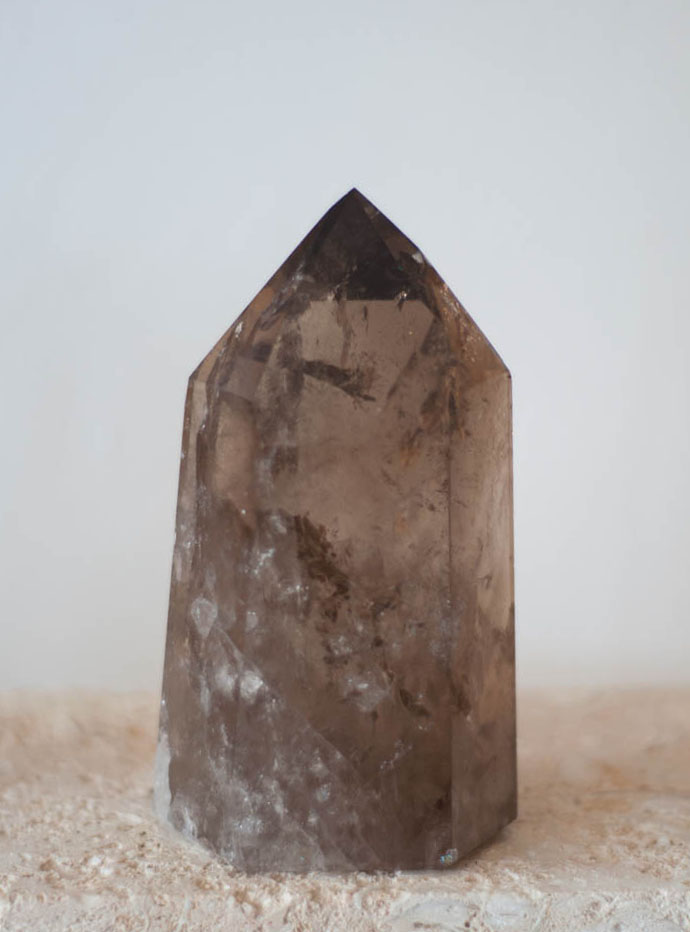 Large Smoky Quartz Tower