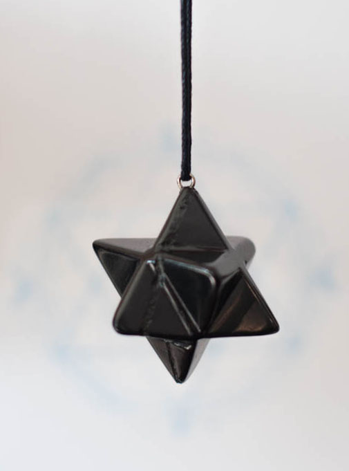 Shungite Merkaba Pendant