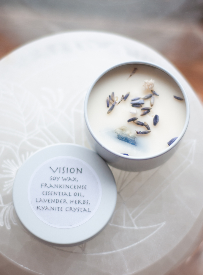 Vision Tin Candle