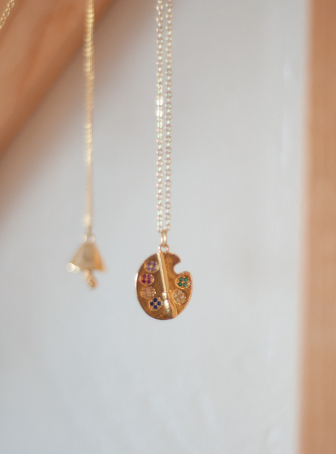 Painter Pallet Pendant