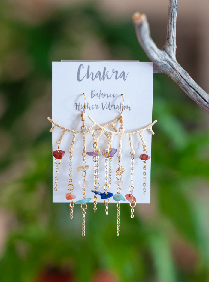Chakra Eye Earrings