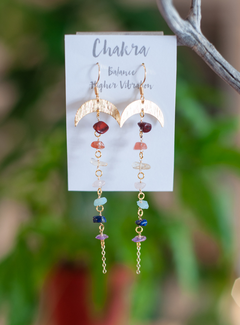 Chakra Goddess Earrings
