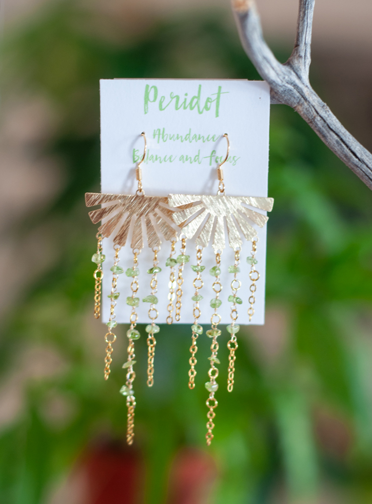 Peridot Earrings