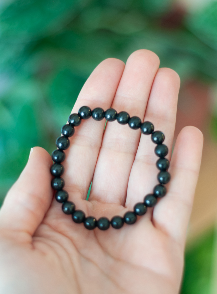 Shungite Kids Bracelet 6mm
